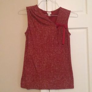 Medina burnt orange sleeveless top